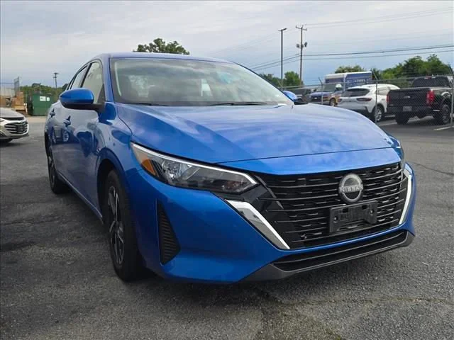Used 2024 Electric Blue Met Nissan SV image 2