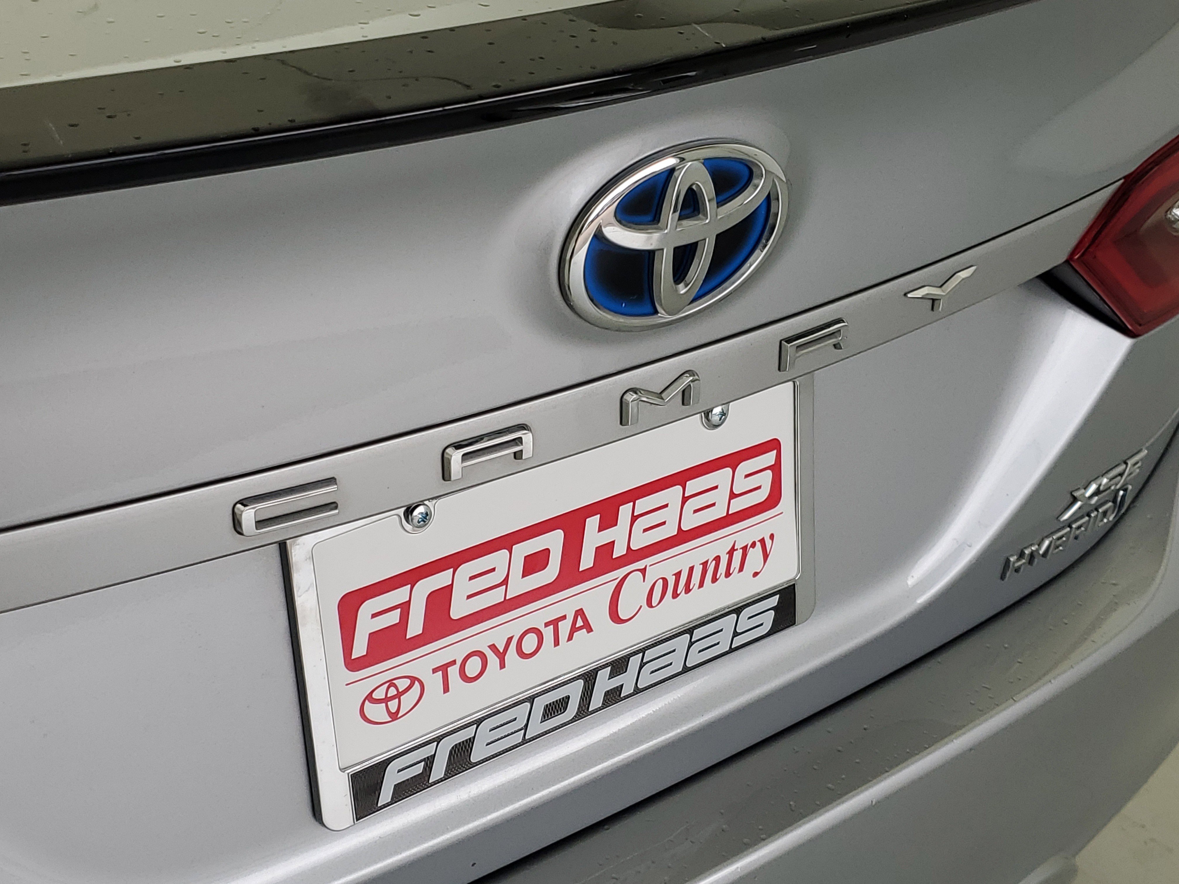 Used 2023 Celestial Silver Metallic/Midnight Black Metallic Toyota XSE image 8