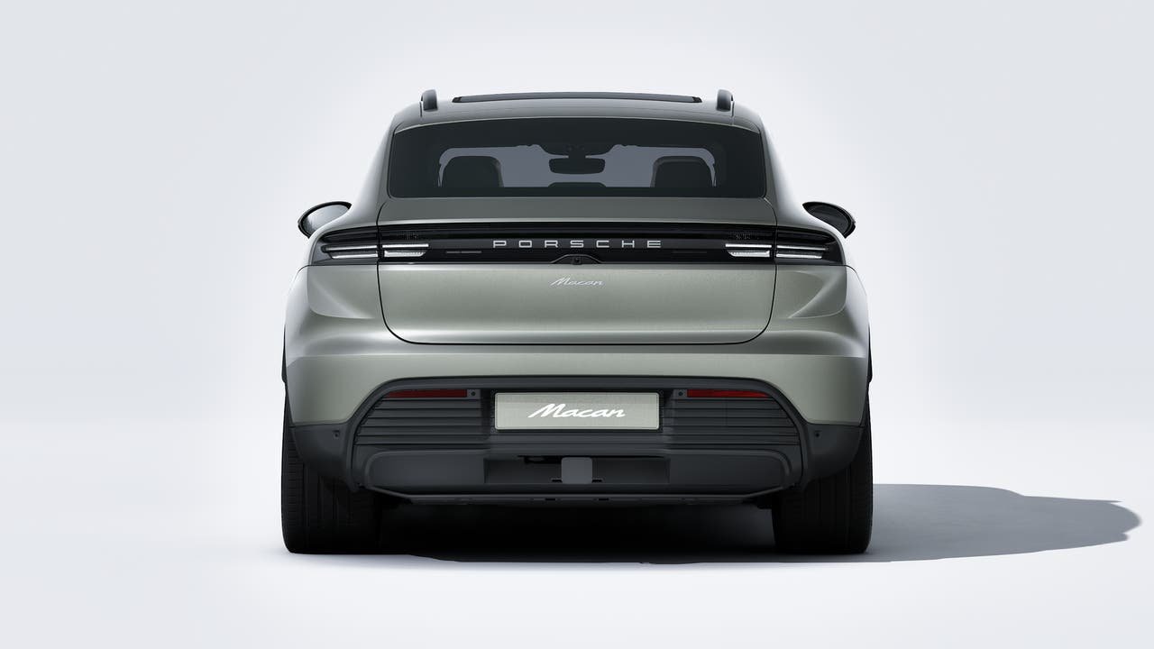 New 2026 Aventurine Green Metallic Porsche Electric image 7