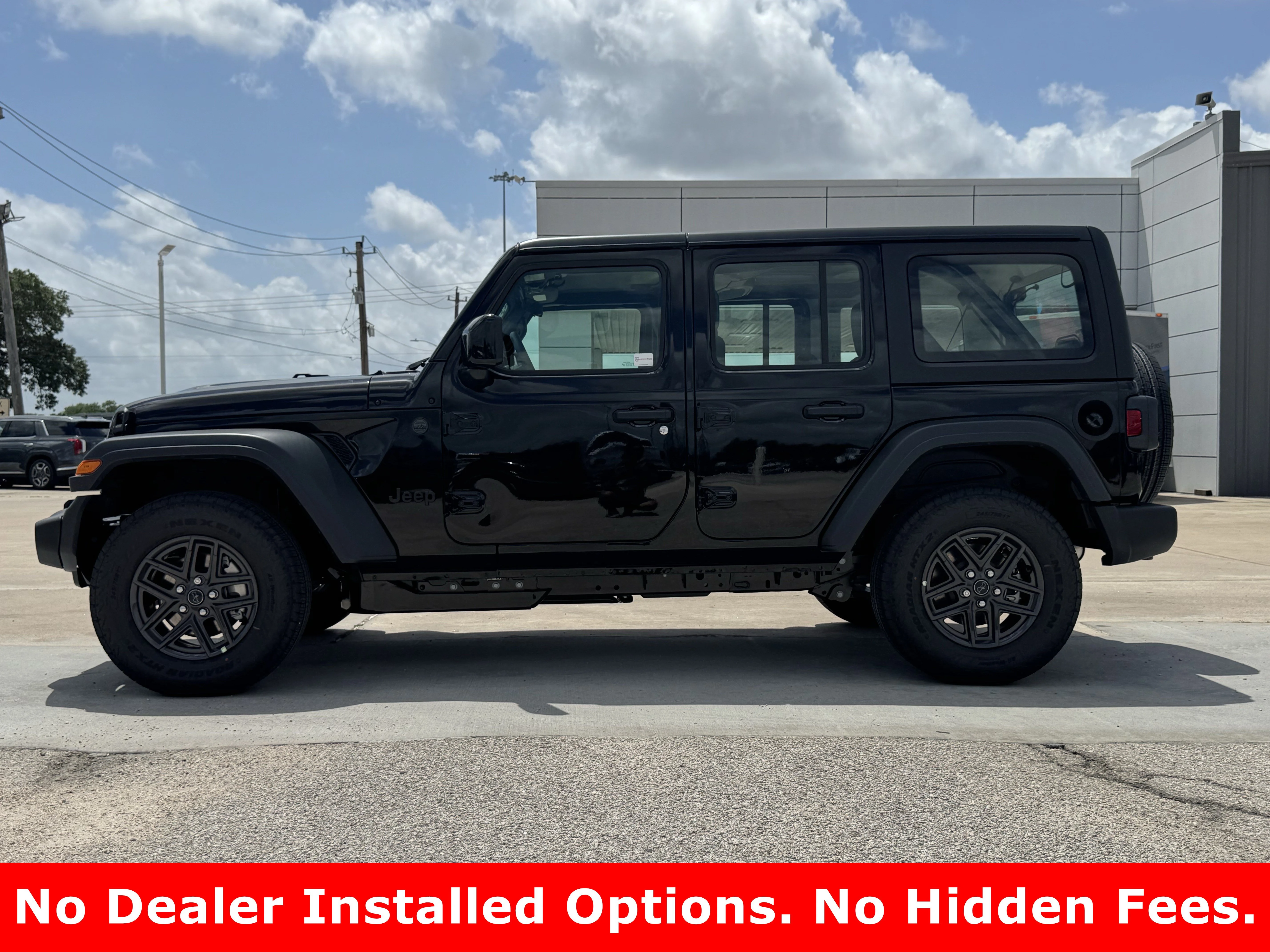 New 2026 Black Clearcoat Jeep Sport image 6