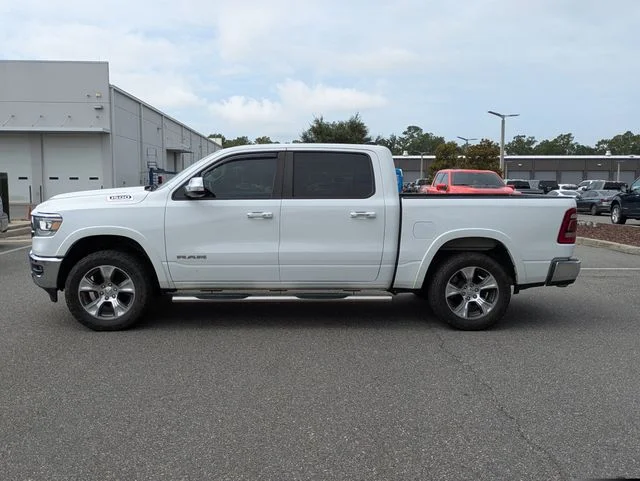 Used 2022 Bright White Clearcoat Ram Laramie image 6