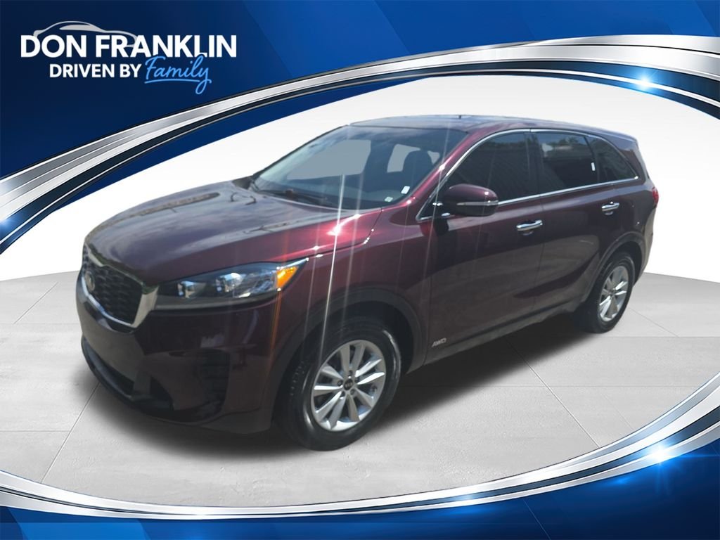 Used 2020 Purple Kia LX image 1
