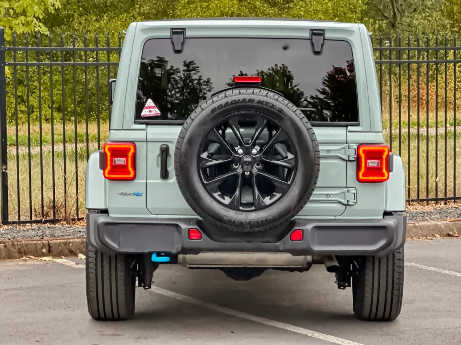 Used 2024 Gray Jeep Sahara 4xe image 4