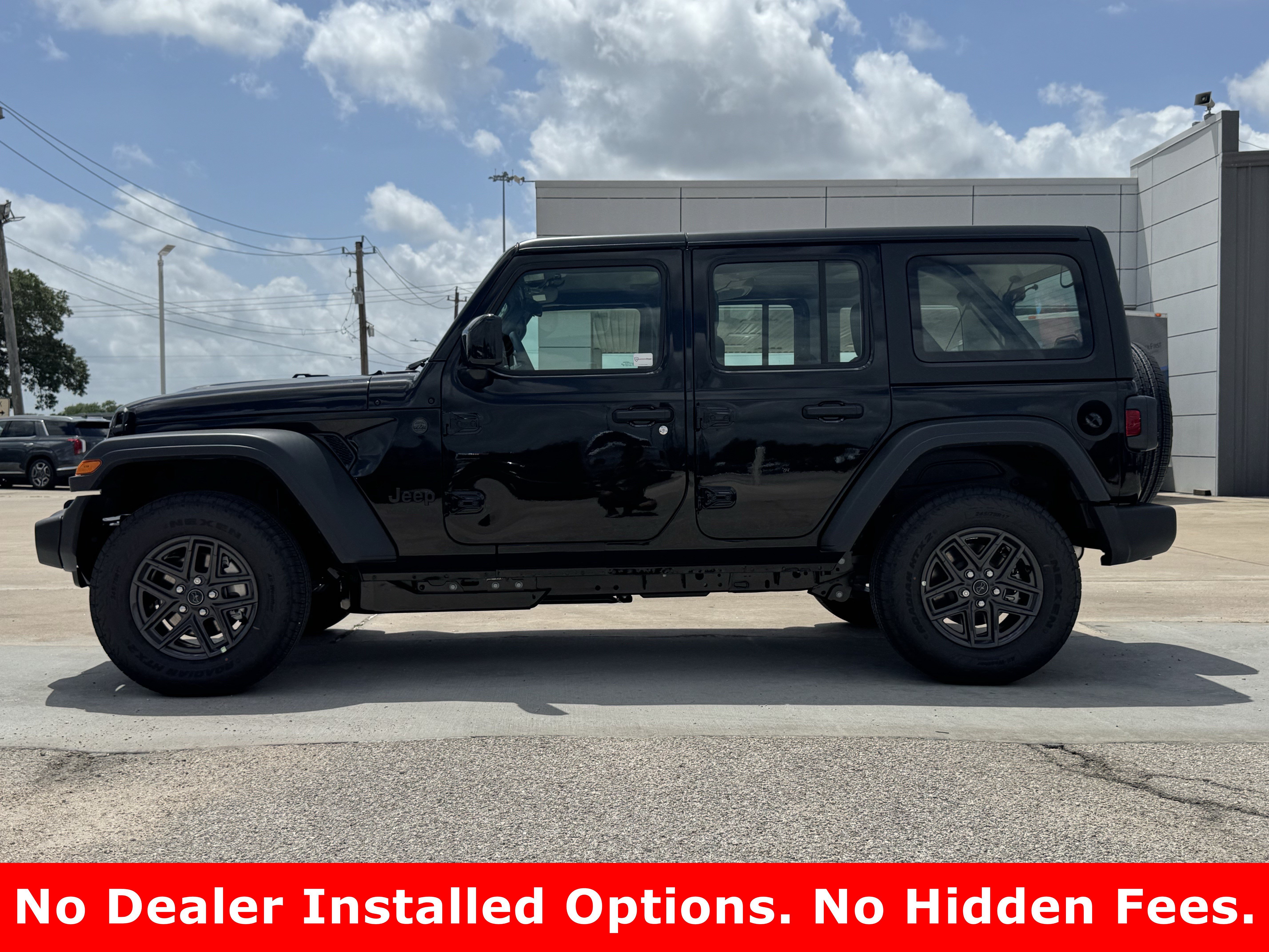 New 2026 Black Clear-Coat Exterior Paint Jeep Sport image 6