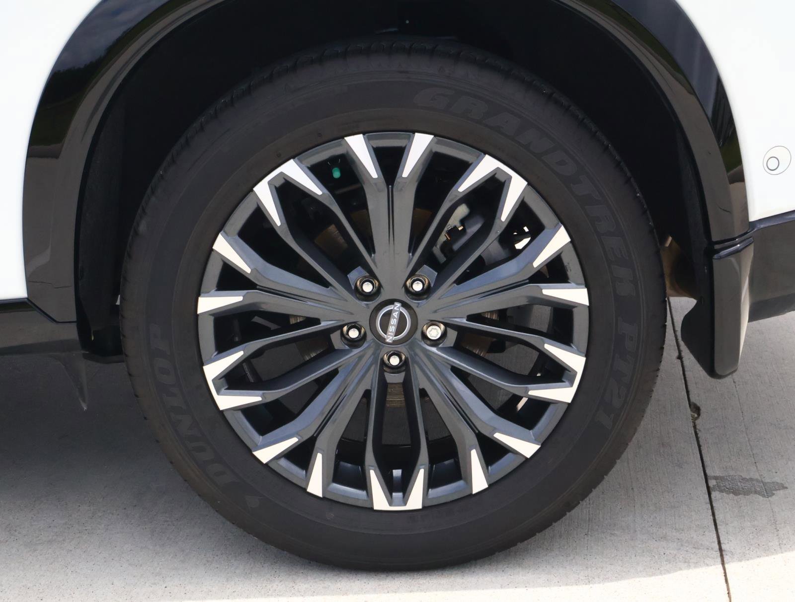 Used 2025 Everest White Pearl/Super Black Nissan Platinum image 8