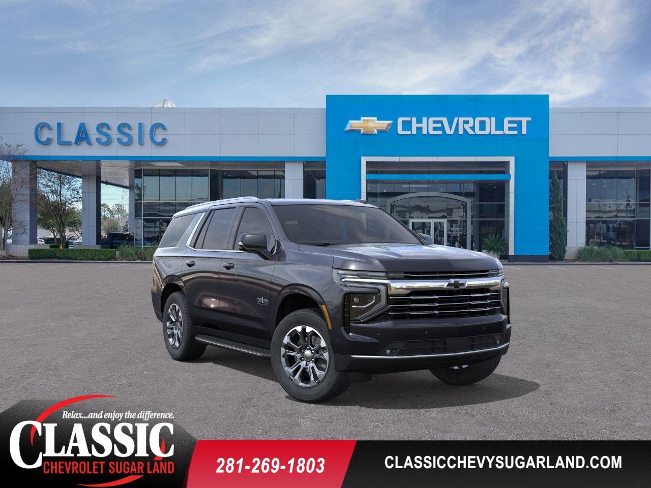 2026 Chevrolet Tahoe LT Gray at Classic Elite Chevrolet Sugar Land