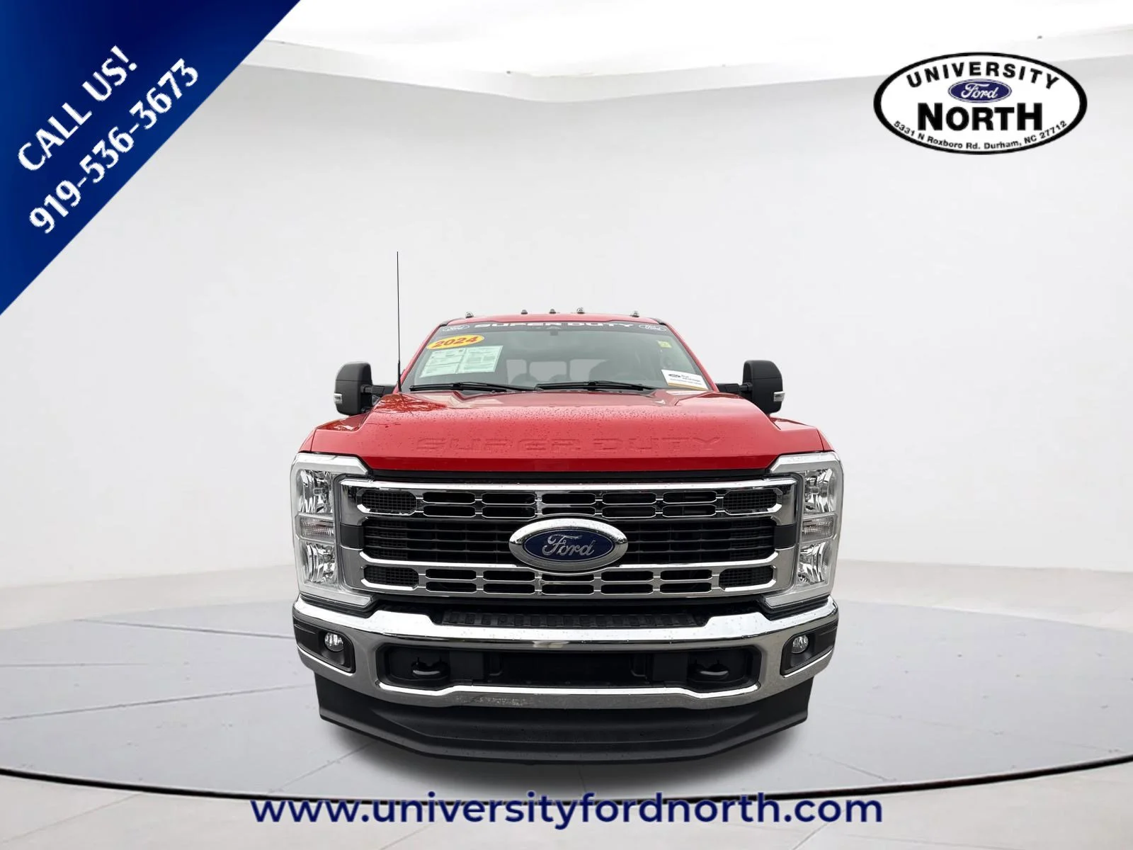 Used 2024 Race Red Ford XLT image 2