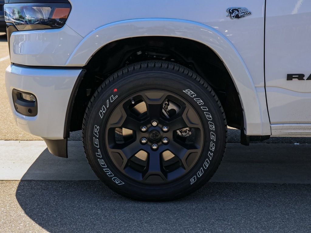 New 2026 Bright White Clear-Coat Exterior Paint RAM Big Horn Night Edition image 10