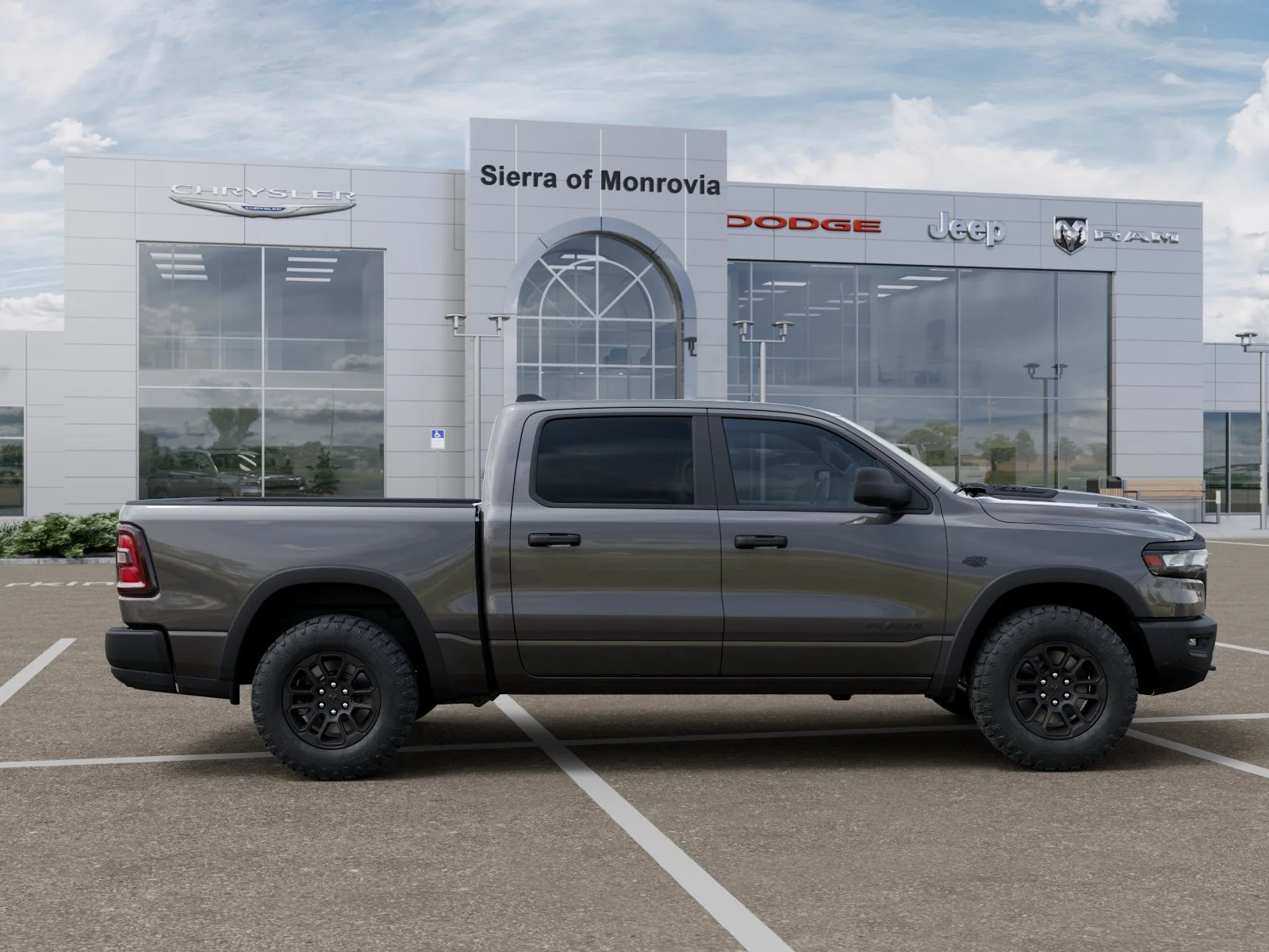 New 2027 Granite Crystal Metallic Clear-Coat Exterior Paint RAM Rebel image 47
