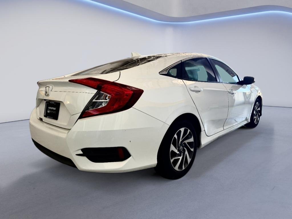Used 2017 White Orchid Pearl Honda EX image 8