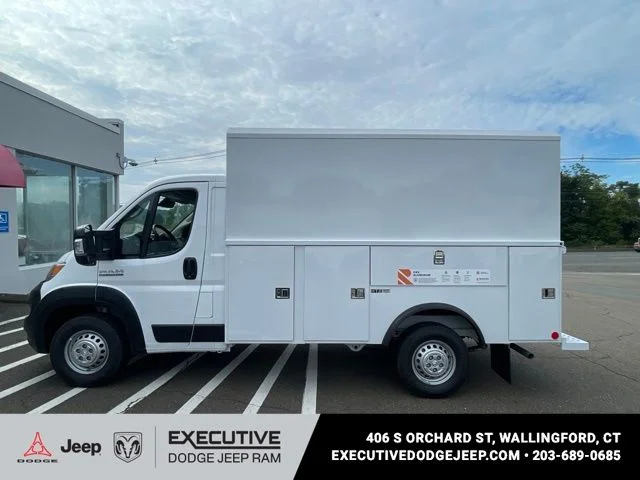 New 2026 Bright White Clear-Coat Exterior Paint RAM Low Roof image 1
