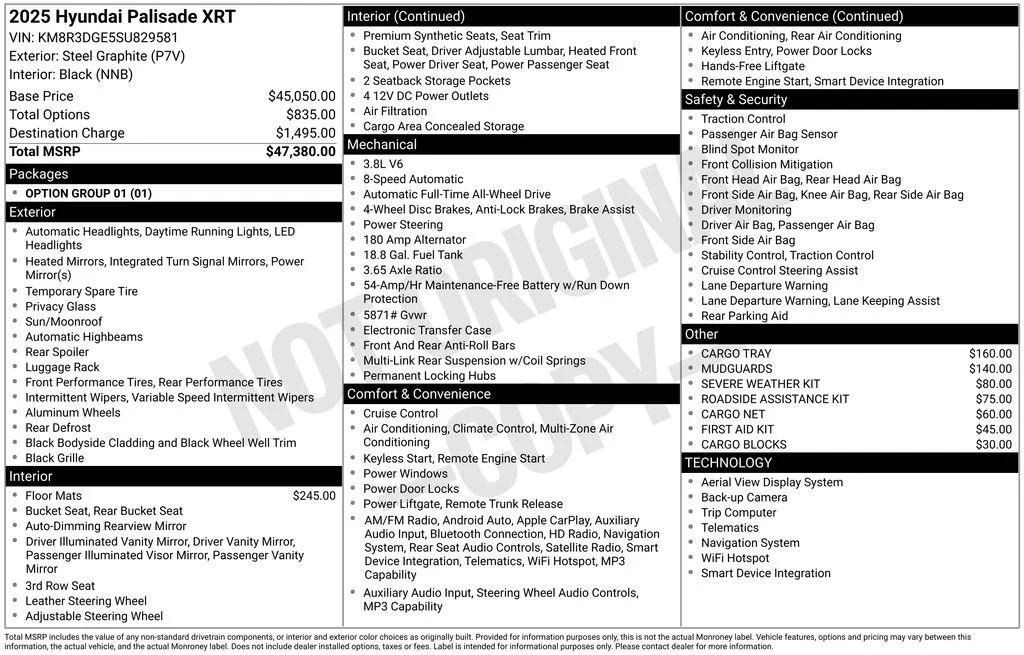 Used 2025 Gray Hyundai XRT image 8