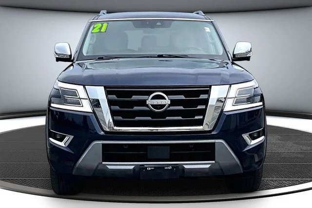 Used 2021 Nissan Armada Platinum with VIN JN8AY2CD9M9660275 for sale in Kansas City