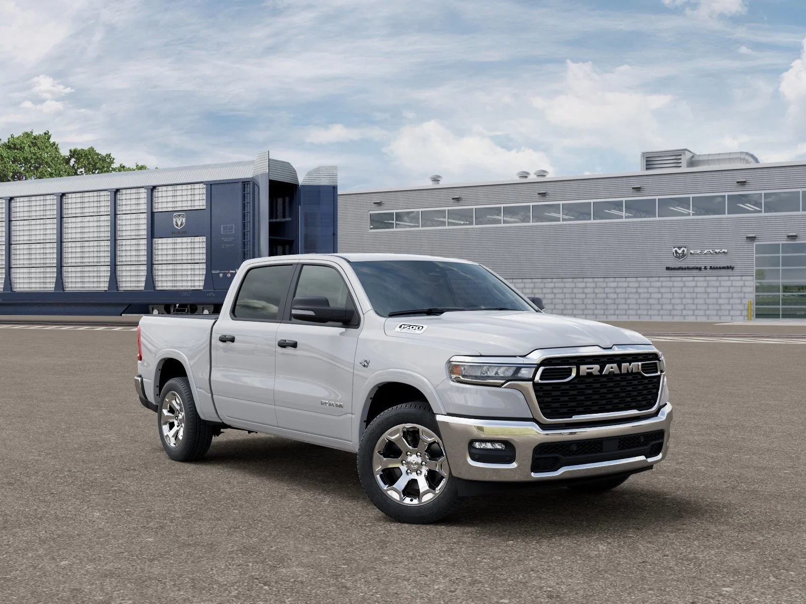 New 2026 Bright White Clearcoat RAM Big Horn/Lone Star image 6