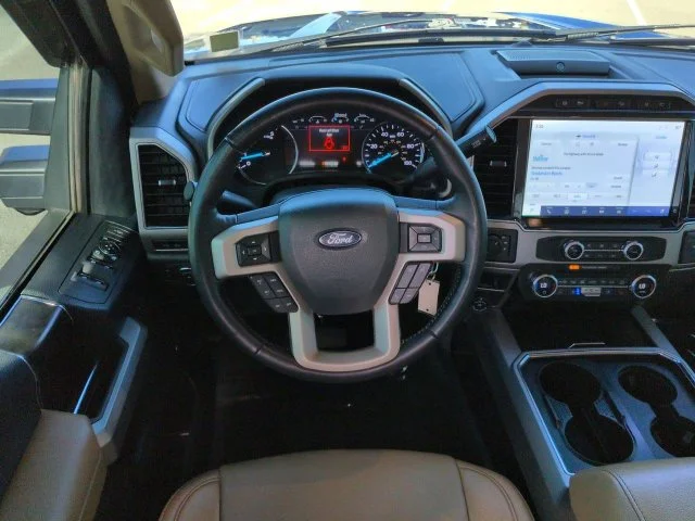 Used 2022 Blue Ford Lariat image 16
