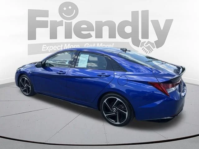 Used 2023 Blue Hyundai N Line image 4