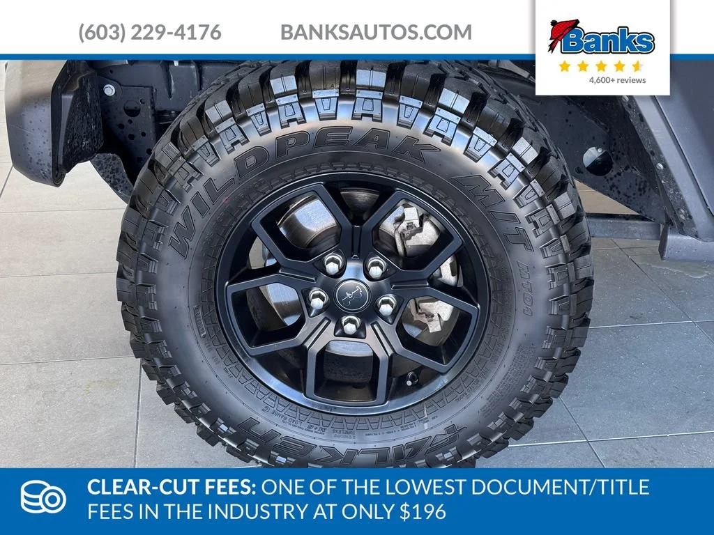 Used 2025 Black Clearcoat Jeep Willys image 4