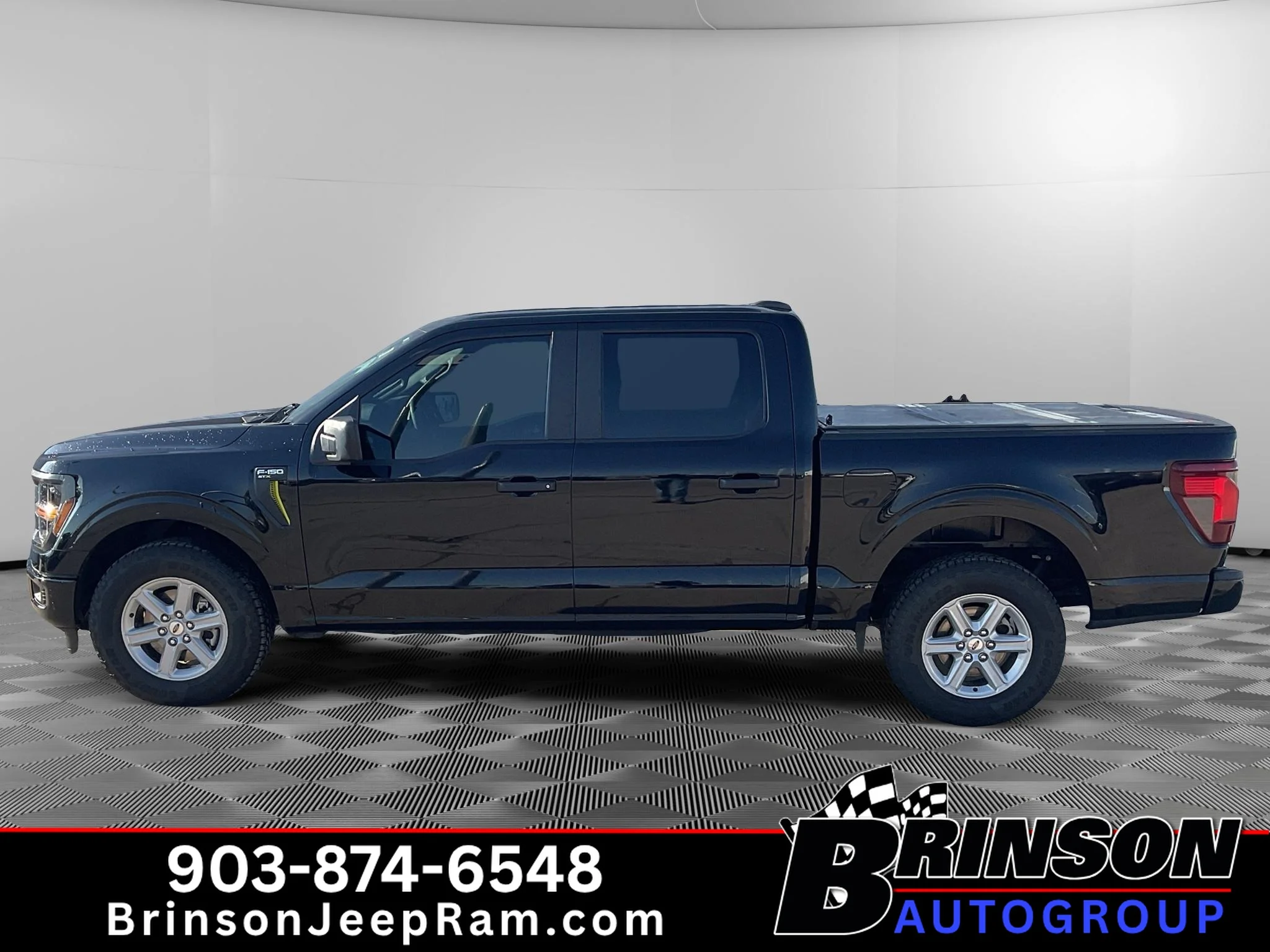 Used 2024 Agate Black Metallic Ford STX image 4