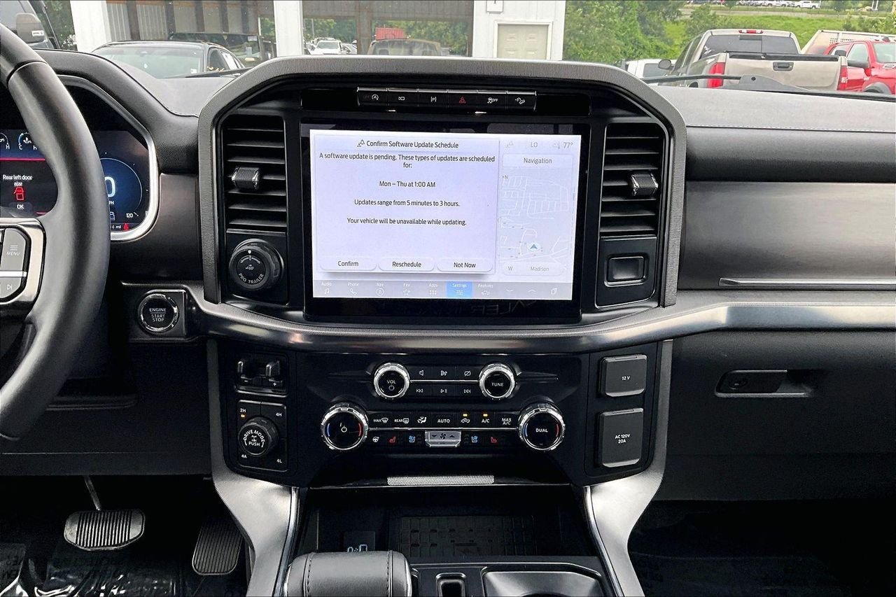 Used 2024 Antimatter Blue Metallic Ford Platinum image 13