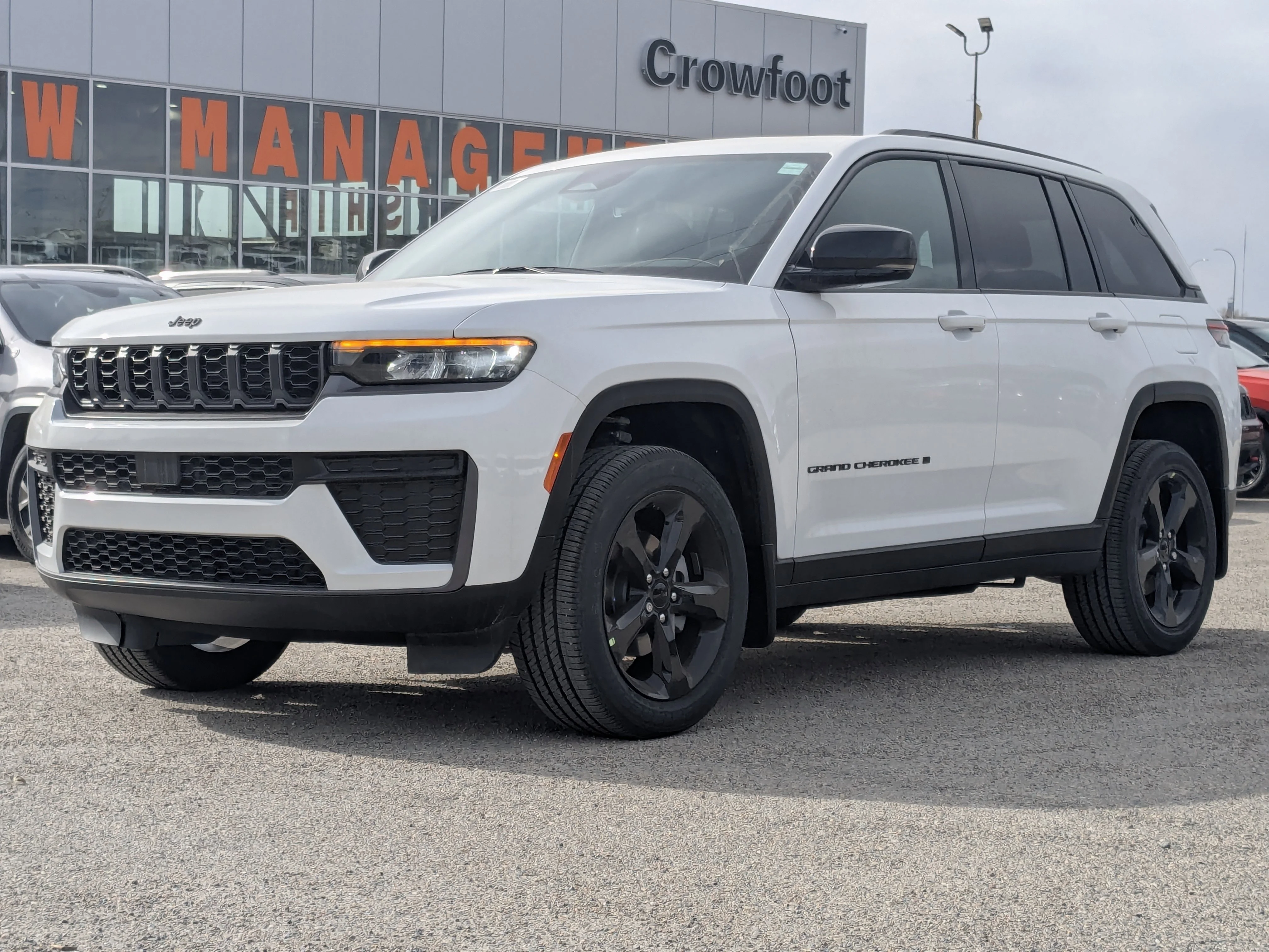 New 2026 White Jeep Altitude - - Altitude Pkg  - Power Sunroof  - 20 Black Wheels  - Remote Start  & More image 4