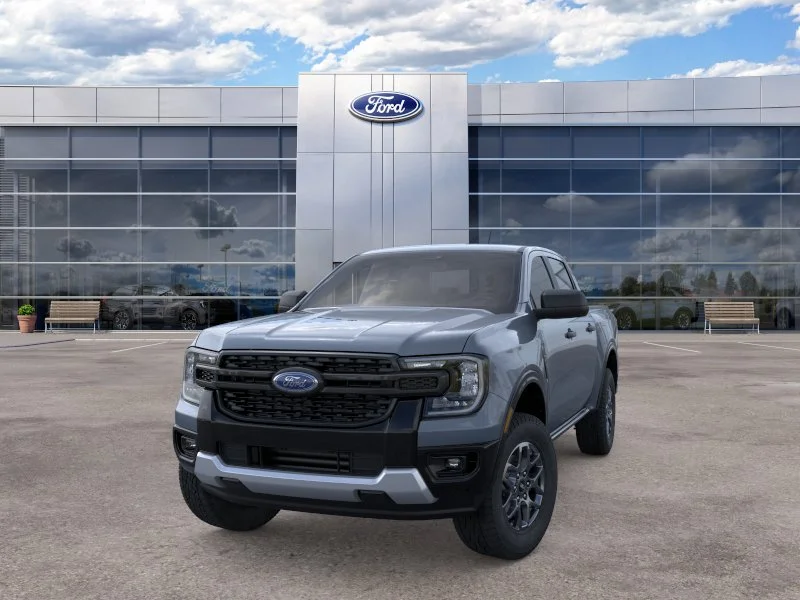 New 2025 Azure Gray Metallic Tri-coat Ford XLT image 24