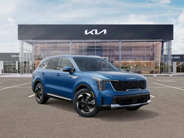 New 2026 Mineral Blue Kia EX AWD image 8