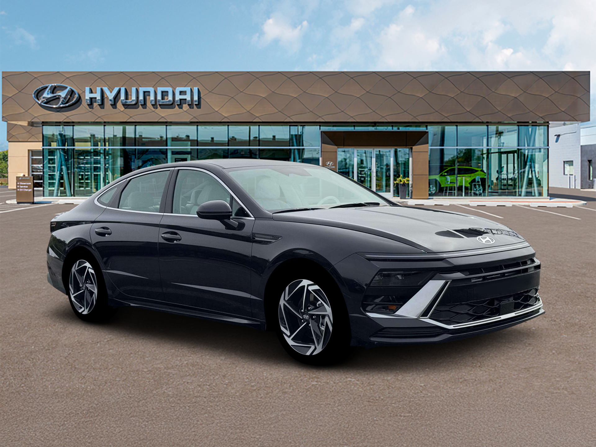New 2026 Blue Hyundai SEL Sport image 10