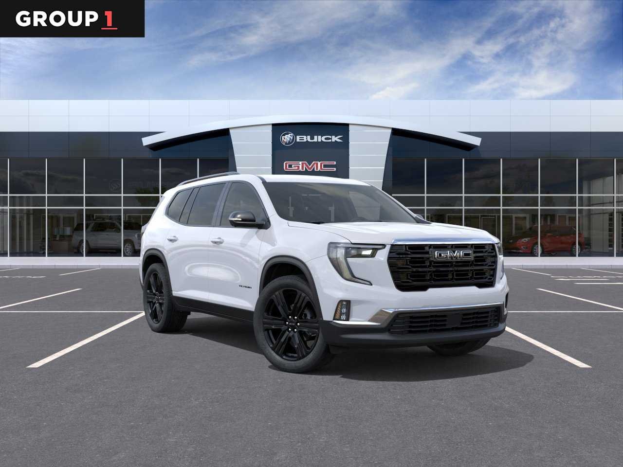 New 2026 Glacier White Tricoat GMC Elevation image 1