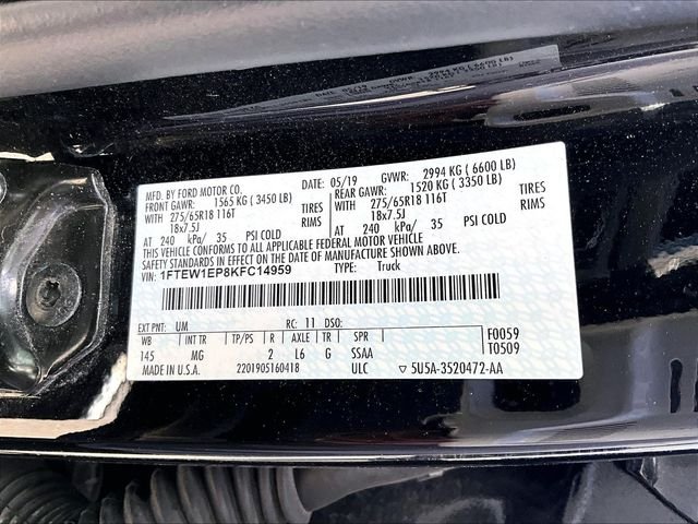 Used 2019 Black Ford XLT image 9