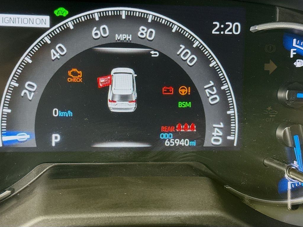 Used 2023 Midnight Black Metallic Toyota Hybrid XLE image 13