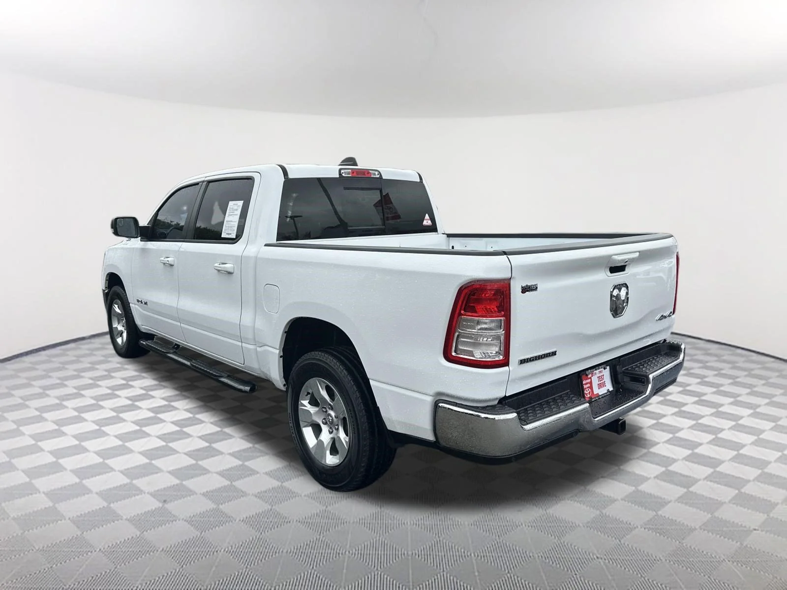 Used 2022 Bright White Clear Coat Ram Big Horn image 7