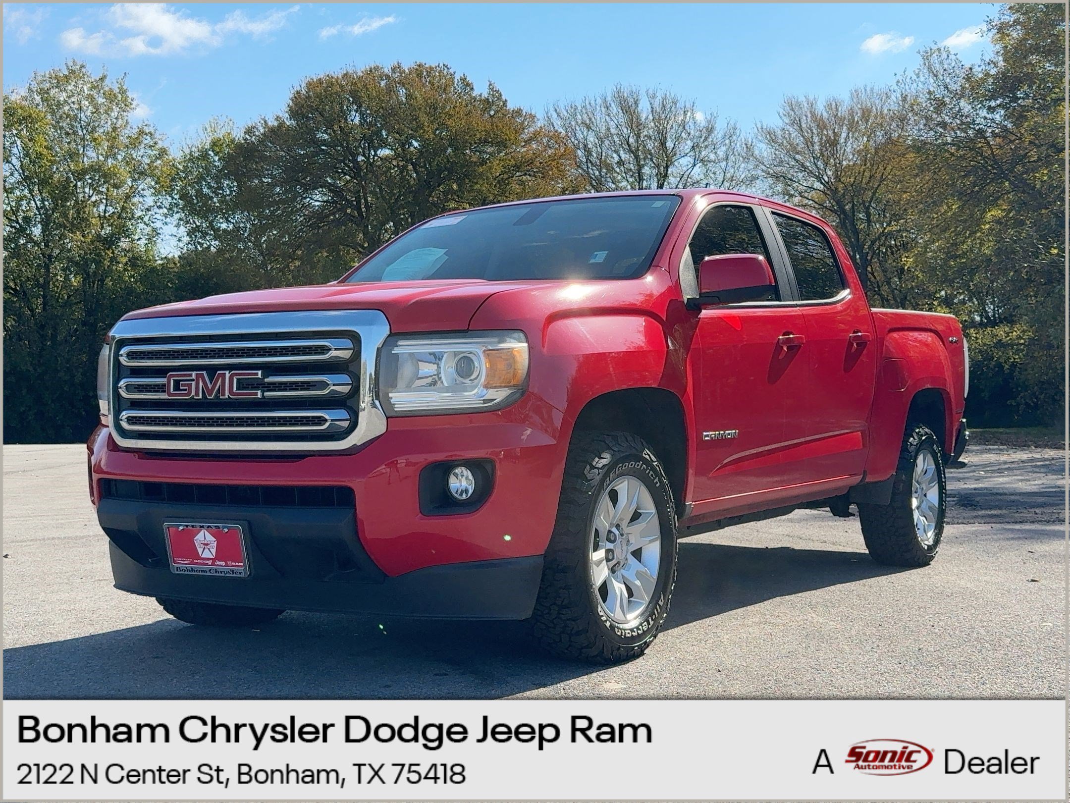 2017 GMC Canyon SLE's photo