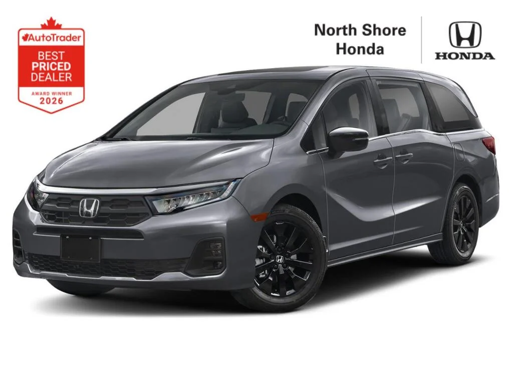 New 2026 Modern Steel Metallic Honda Sport-L More room. More flexibility. More Odyssey image 1