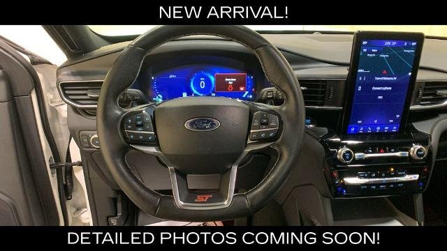 Certified Used 2022 White Metallic Ford ST image 92