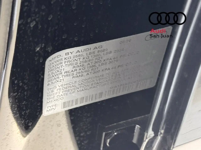 New 2026 Black Audi Premium Plus image 43