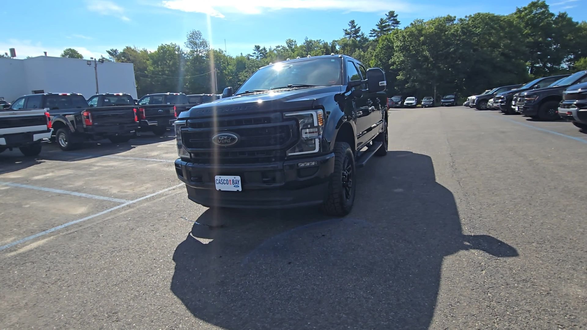 Certified Used 2021 Black Ford Lariat image 14