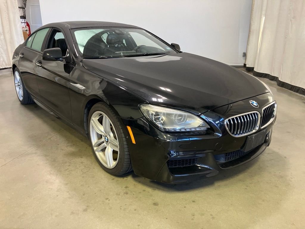 Used 2014 Black BMW 640i xDrive Gran Coupe image 1