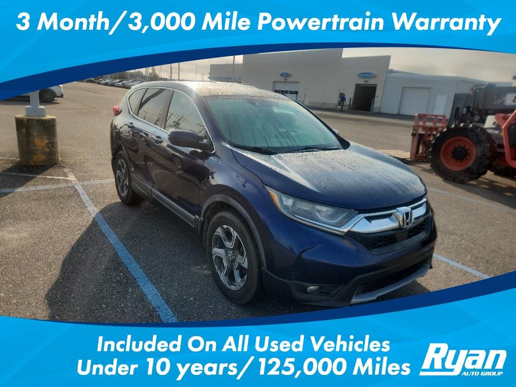 Used 2018 Obsidian Blue Pearl Honda EX-L image 1