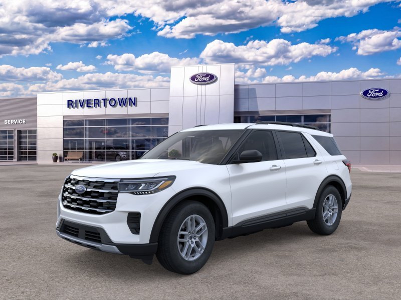New 2026 Star White Metallic Tri-Coat Ford Active image 1
