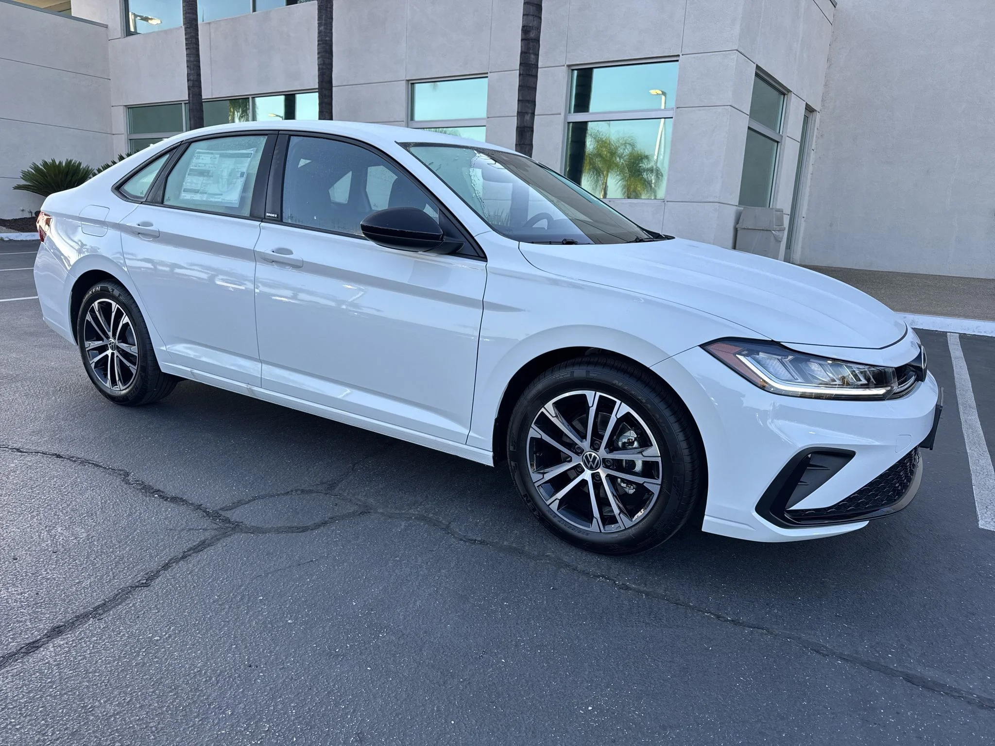 New 2026 Pure White Volkswagen Sport image 2