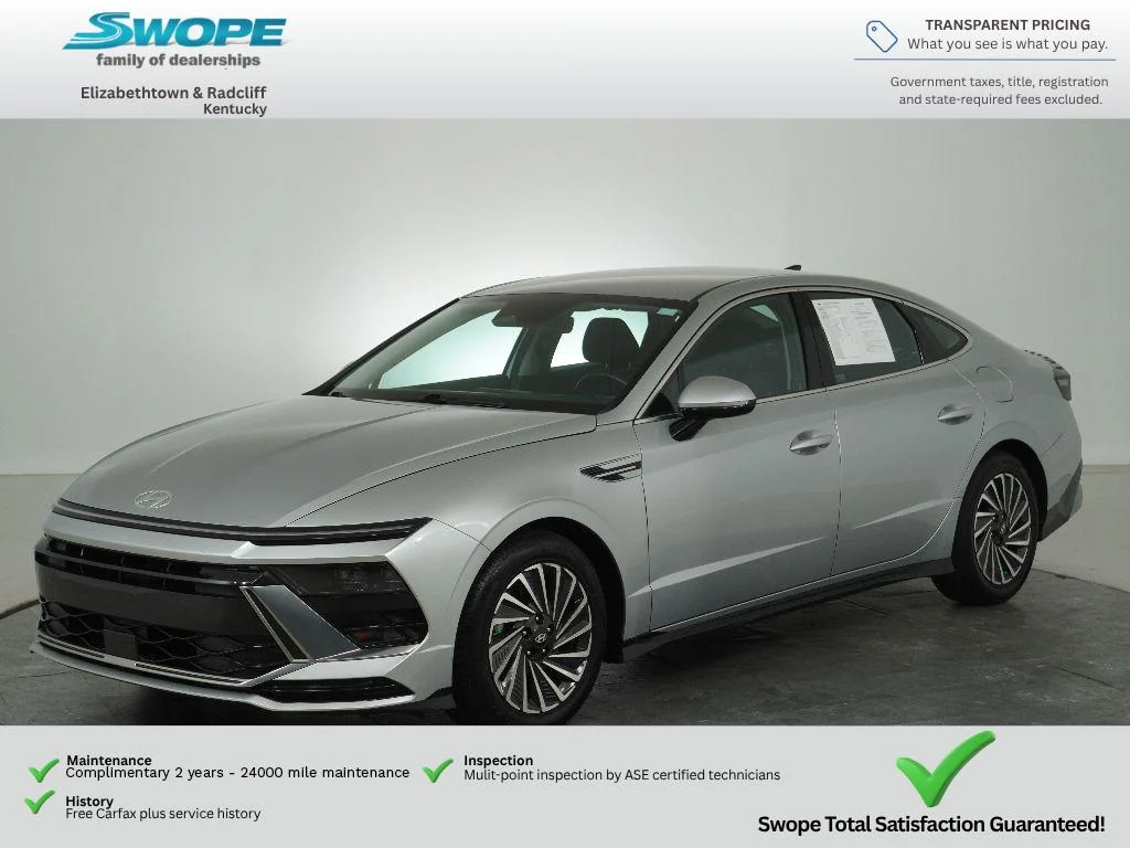 Used 2024 Aero Silver Hyundai SEL image 7