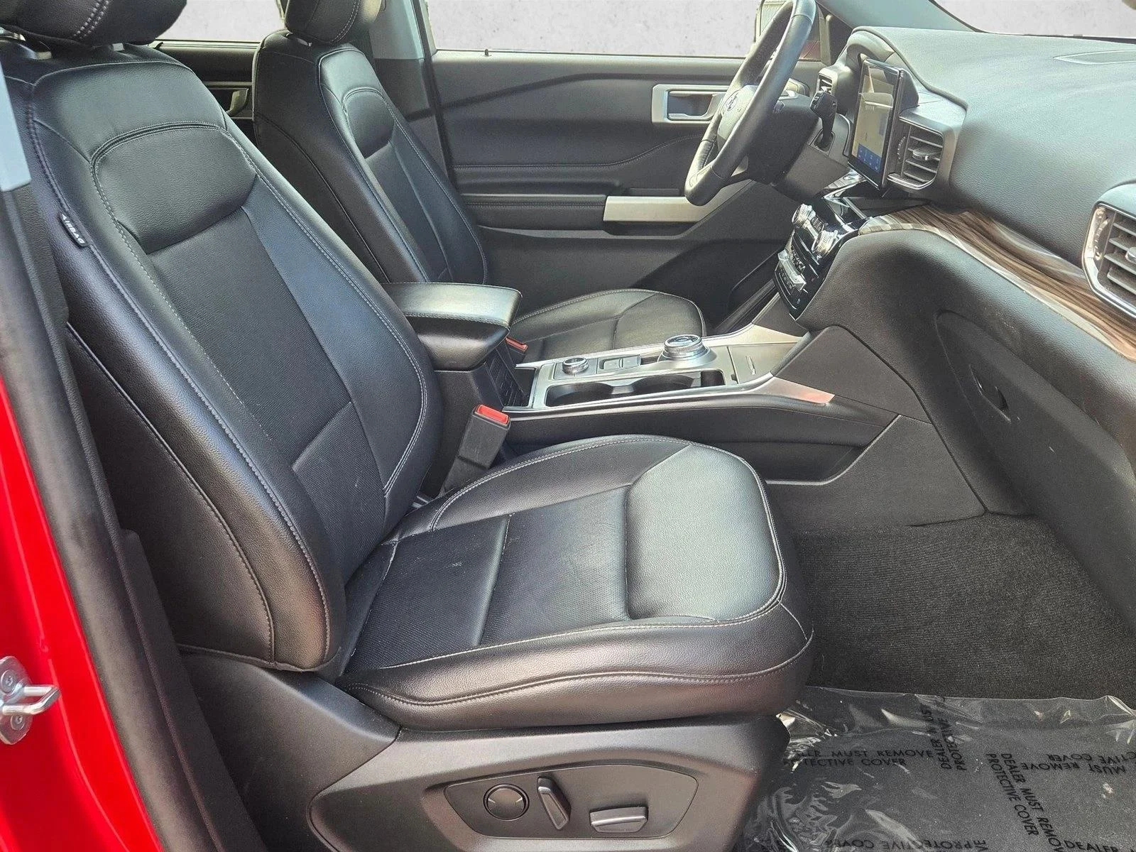 Used 2021 Rapid Red Metallic Tinted Clearcoat Ford Limited image 22