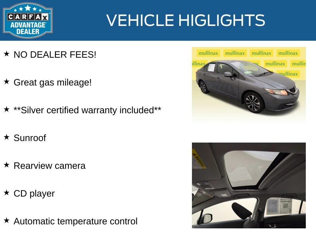 Used 2013 Gray Honda EX image 10