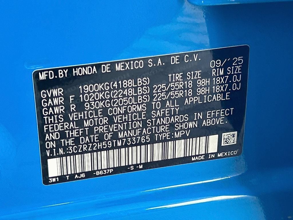 Certified Used 2026 Boost Blue Pearl Honda Sport image 64