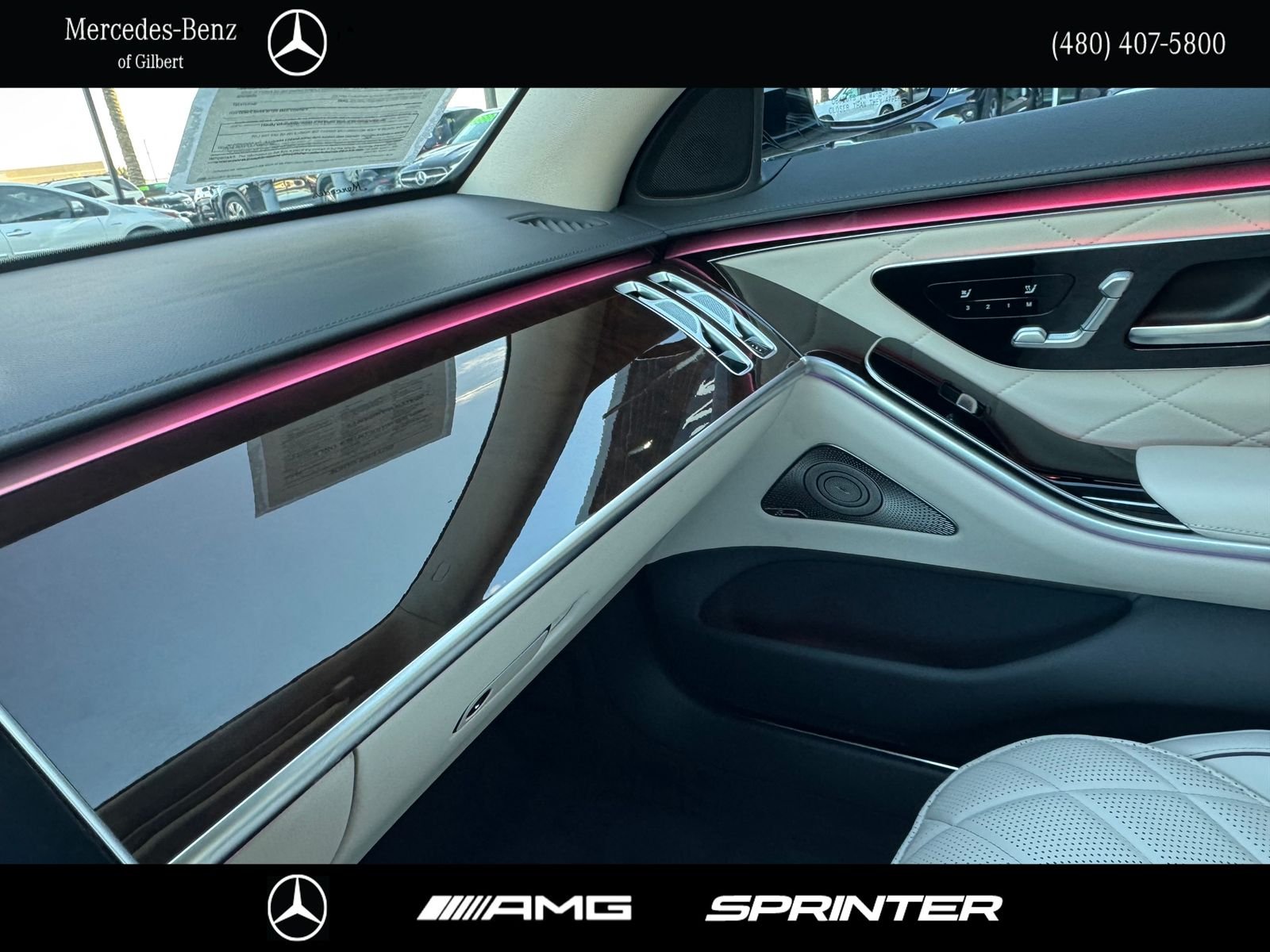 Certified Used 2026 White Mercedes-Benz S 580 image 27