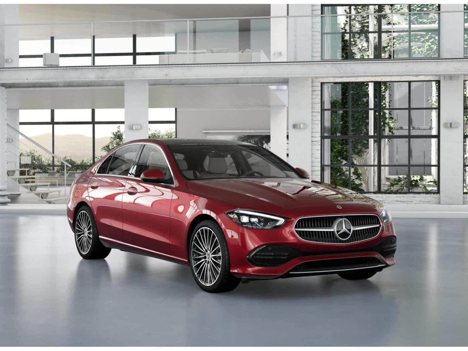 New 2026 MANUFAKTUR Patagonia Red Metallic Mercedes-Benz C 300 image 9