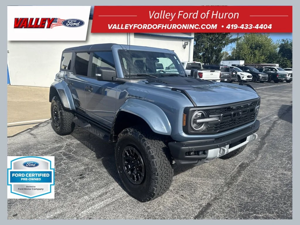Certified Used 2024 Azure Gray Metallic Ford Raptor image 1