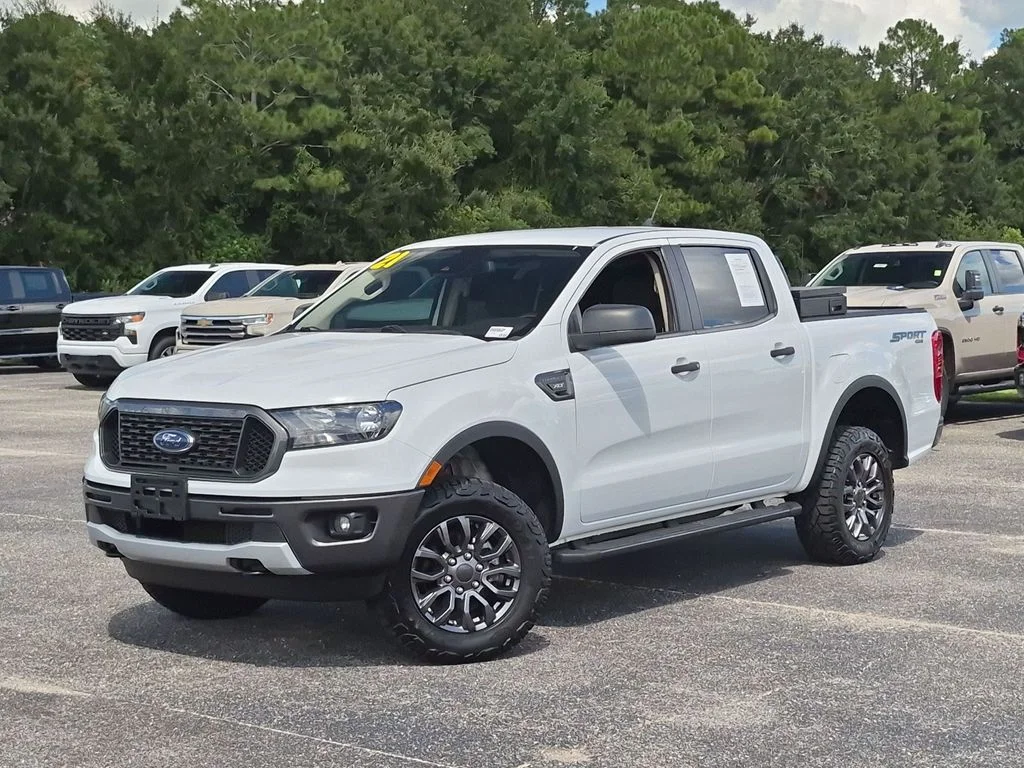 Used 2021 White Ford XLT image 1