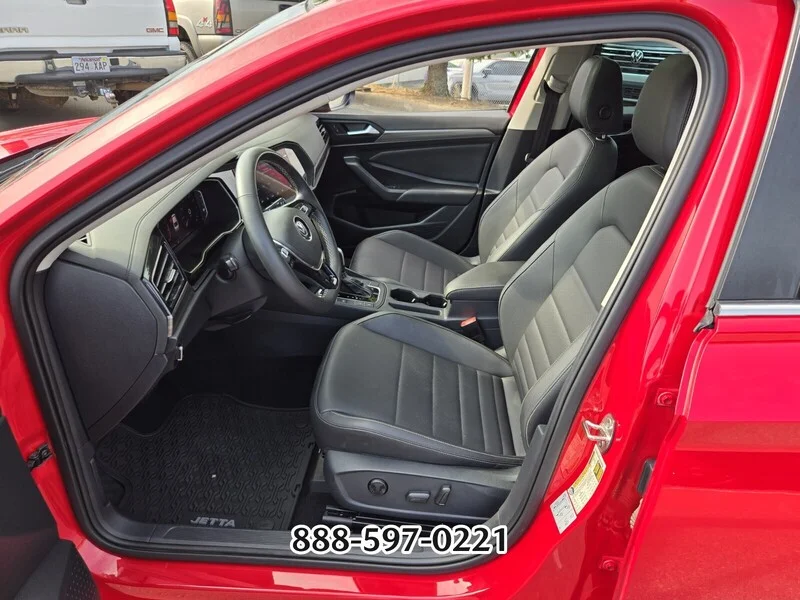 Certified Used 2021 Tornado Red Volkswagen SEL image 10