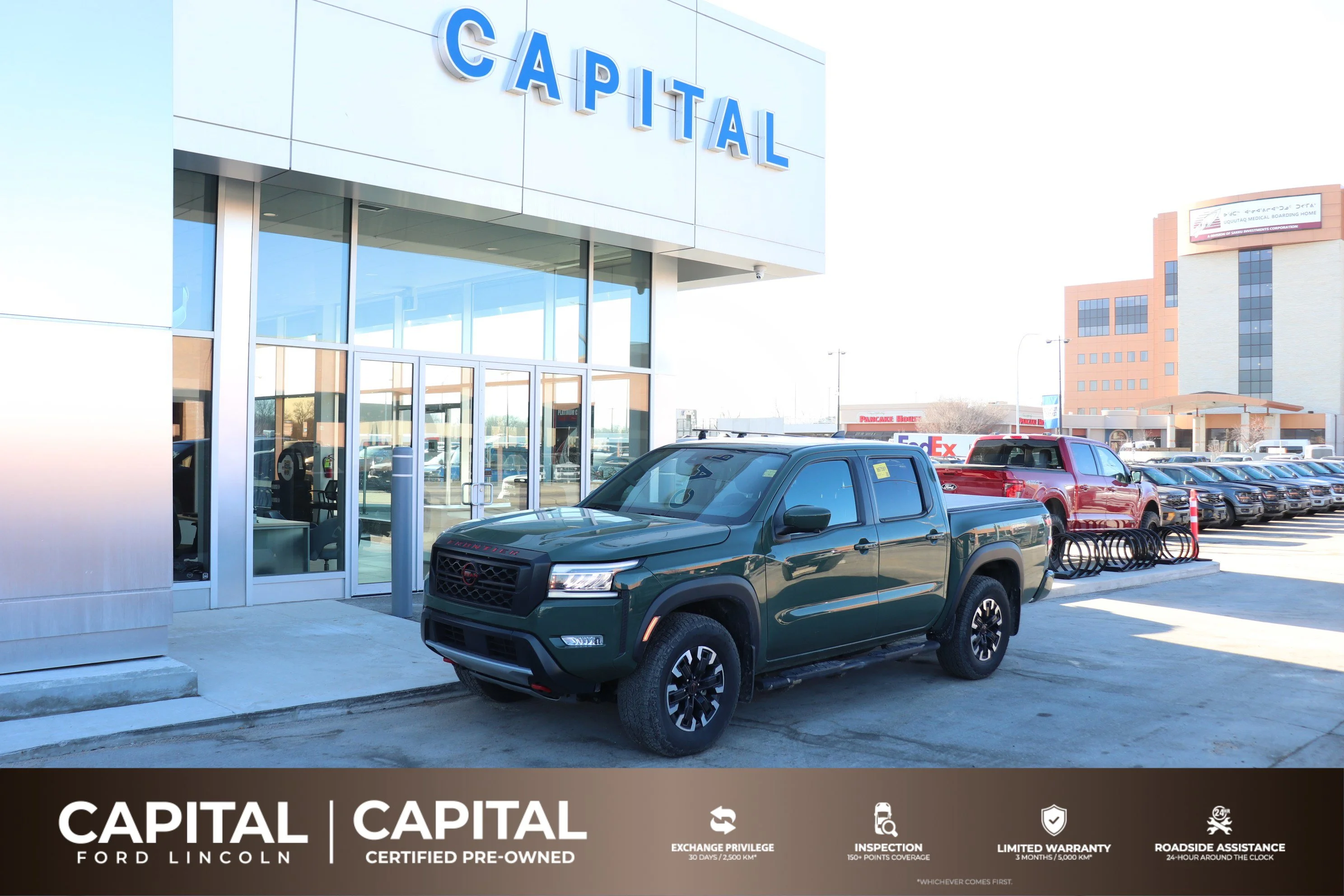 Used 2024 Green Nissan PRO-4X image 1